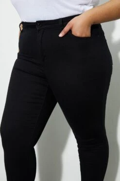 Dorothy Perkins Curve Black Frankie Skinny Jeans -Perkindo Store aqq43532 black xl 3