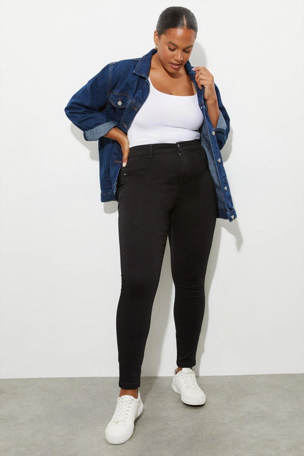 Dorothy Perkins Curve Black Frankie Jeans 3 Dorothy Perkins Curve Black Frankie Jeans