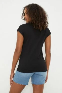 Dorothy Perkins Tall 3 Pack Cotton Roll Sleeve T-Shirt -Perkindo Store bqq03006 multi xl 2