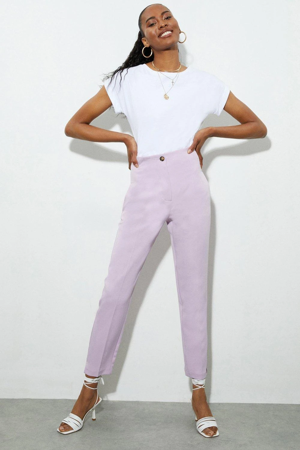 Dorothy Perkins Tall High Waisted Slim Leg Trouser 4 Dorothy Perkins Tall High Waisted Slim Leg Trouser - Image 2