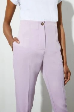 Dorothy Perkins Tall High Waisted Slim Leg Trouser 9 Dorothy Perkins Tall High Waisted Slim Leg Trouser -Perkindo Store bqq04084 lilac xl 3