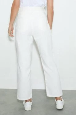 Dorothy Perkins Tall Hattie High Waisted Straight Jeans 8 Dorothy Perkins Tall Hattie High Waisted Straight Jeans -Perkindo Store bqq05325 white xl 2
