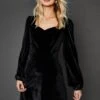 Dorothy Perkins Black Velvet Sweetheart Neck Mini Dress 1 Dorothy Perkins Black Velvet Sweetheart Neck Mini Dress -Perkindo Store bqq08369 black xl