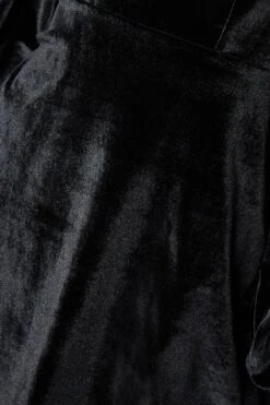 Dorothy Perkins Black Velvet Sweetheart Neck Mini Dress -Perkindo Store bqq08369 black xl 4