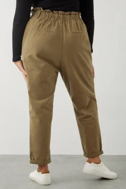 Dorothy Perkins Curve Khaki Chinos 8 Dorothy Perkins Curve Khaki Chinos -Perkindo Store bqq09111 khaki xl 2