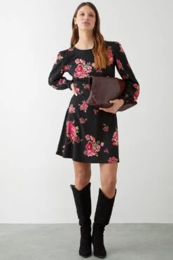 Dorothy Perkins Spaced Floral Mini Dress