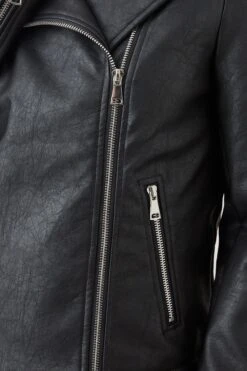 Dorothy Perkins Tall Faux Leather Biker -Perkindo Store bqq09564 black xl 4