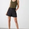Dorothy Perkins Tall Poplin Shorts 2 Dorothy Perkins Tall Poplin Shorts -Perkindo Store bqq09672 black xl