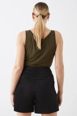 Dorothy Perkins Tall Poplin Shorts -Perkindo Store bqq09672 black xl 2