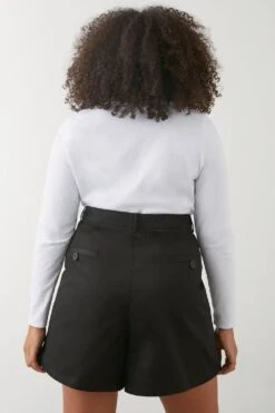 Dorothy Perkins Curve Poplin Short -Perkindo Store bqq09686 black xl 2