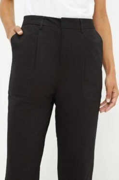 Dorothy Perkins Tall Cotton Crop Trousers 9 Dorothy Perkins Tall Cotton Crop Trousers -Perkindo Store bqq10104 black xl 3