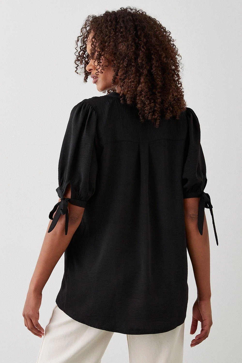 Dorothy Perkins Tall Tie Sleeve Overhead Shirt 5 Dorothy Perkins Tall Tie Sleeve Overhead Shirt - Image 3