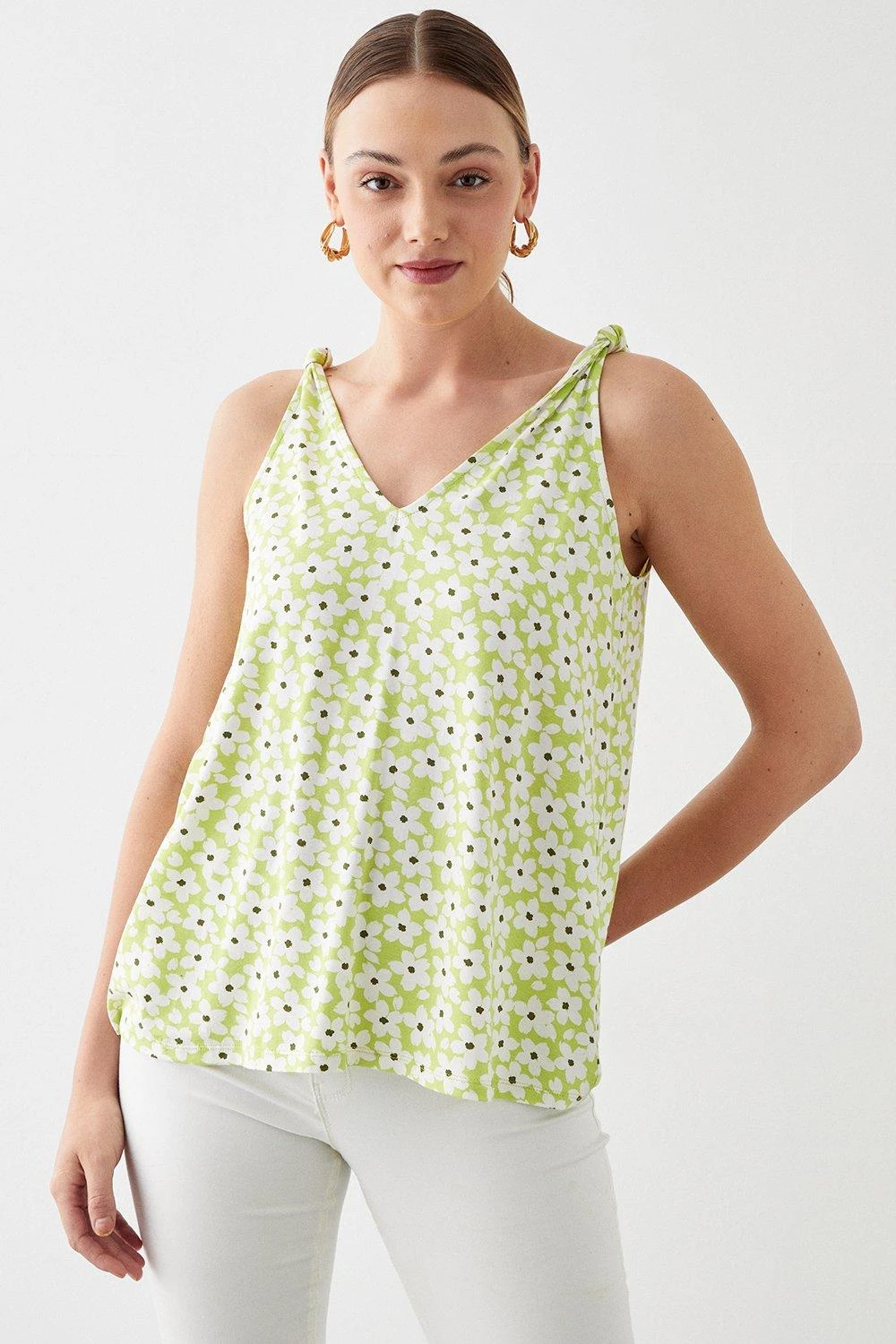 Dorothy Perkins Floral Knot Detail Vest 3 Dorothy Perkins Floral Knot Detail Vest