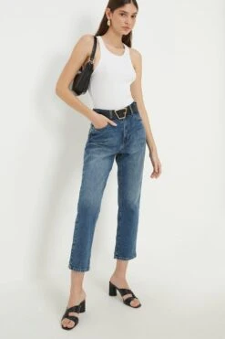 Dorothy Perkins Comfort Stretch Cropped Straight Jeans -Perkindo Store bqq11218 mid20wash xl 3