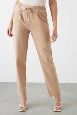 Dorothy Perkins Tall Tie Waist Formal Jogger -Perkindo Store bqq11236 camel xl 1