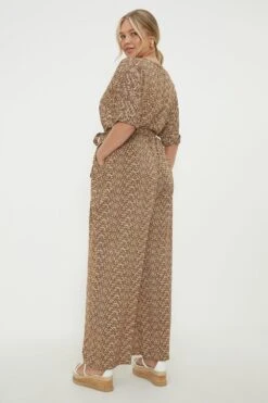 Dorothy Perkins Curve Mono Wrap Jumpsuit 8 Dorothy Perkins Curve Mono Wrap Jumpsuit -Perkindo Store bqq11621 mono xl 2