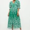 Dorothy Perkins Premium Cutwork Midi Dress -Perkindo Store bqq11659 green xl