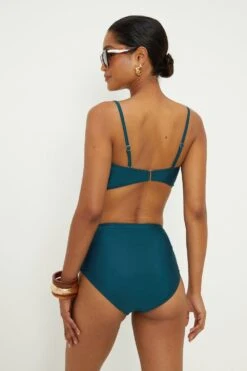 Dorothy Perkins Structured Cup Detail Bikini Top -Perkindo Store bqq11741 teal xl 2