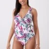 Dorothy Perkins Wrap Over Frill Tie Waist Swimsuit 2 Dorothy Perkins Wrap Over Frill Tie Waist Swimsuit -Perkindo Store bqq11742 multi xl