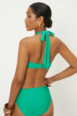 Dorothy Perkins Bandeau Halter Strap Bikini Top 8 Dorothy Perkins Bandeau Halter Strap Bikini Top -Perkindo Store bqq11760 green xl 2