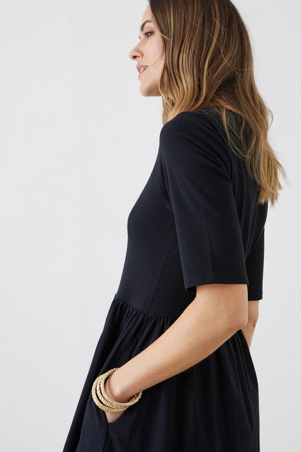 Dorothy Perkins Smock T-shirt Midi Dress 6 Dorothy Perkins Smock T-shirt Midi Dress - Image 4