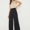 Dorothy Perkins Tall Satin Wide Leg Trousers 1 Dorothy Perkins Tall Satin Wide Leg Trousers -Perkindo Store bqq11898 black xl