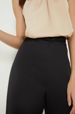 Dorothy Perkins Tall Satin Wide Leg Trousers -Perkindo Store bqq11898 black xl 2