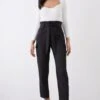 Dorothy Perkins Utility Tie Waist Formal Trouser 1 Dorothy Perkins Utility Tie Waist Formal Trouser -Perkindo Store bqq11938 black xl