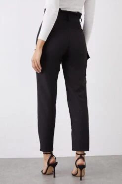 Dorothy Perkins Utility Tie Waist Formal Trouser -Perkindo Store bqq11938 black xl 2