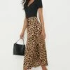 Dorothy Perkins Animal Printed Midi Skirt 1 Dorothy Perkins Animal Printed Midi Skirt -Perkindo Store bqq11972 animal xl