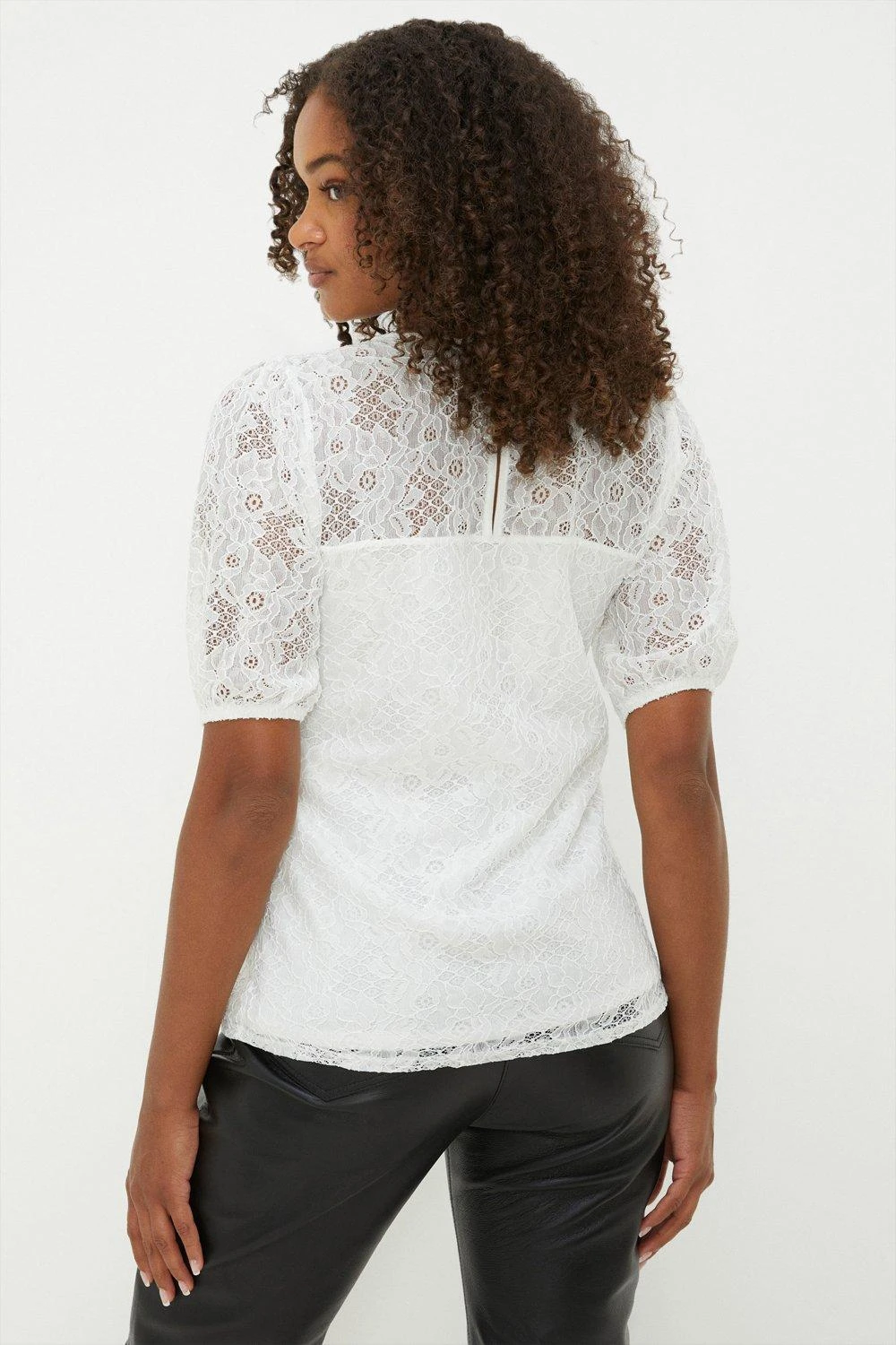 Dorothy Perkins Tall White Lace Top 5 Dorothy Perkins Tall White Lace Top - Image 3