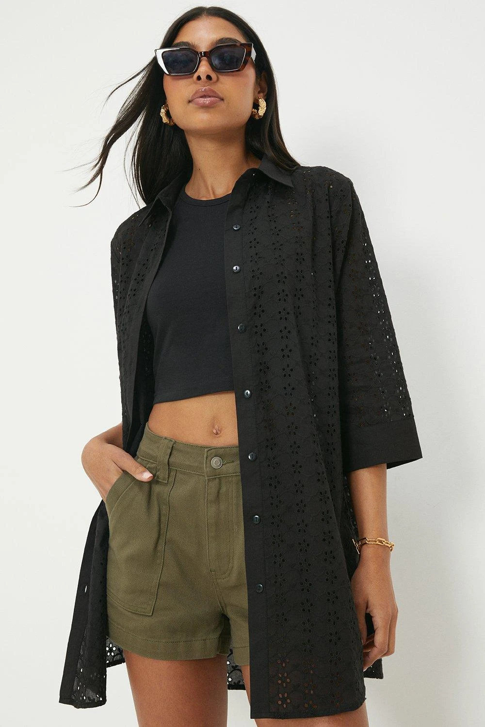 Dorothy Perkins Broderie Shirt 3 Dorothy Perkins Broderie Shirt