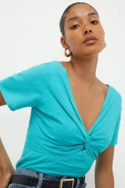 Dorothy Perkins Twist Front Top