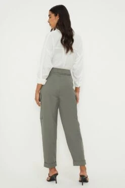Dorothy Perkins Cargo Pocket Tailored Trousers -Perkindo Store bqq12577 khaki xl 2