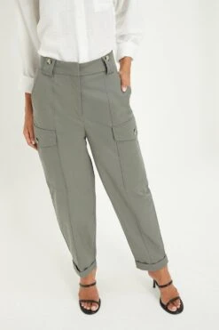 Dorothy Perkins Cargo Pocket Tailored Trousers -Perkindo Store bqq12577 khaki xl 3