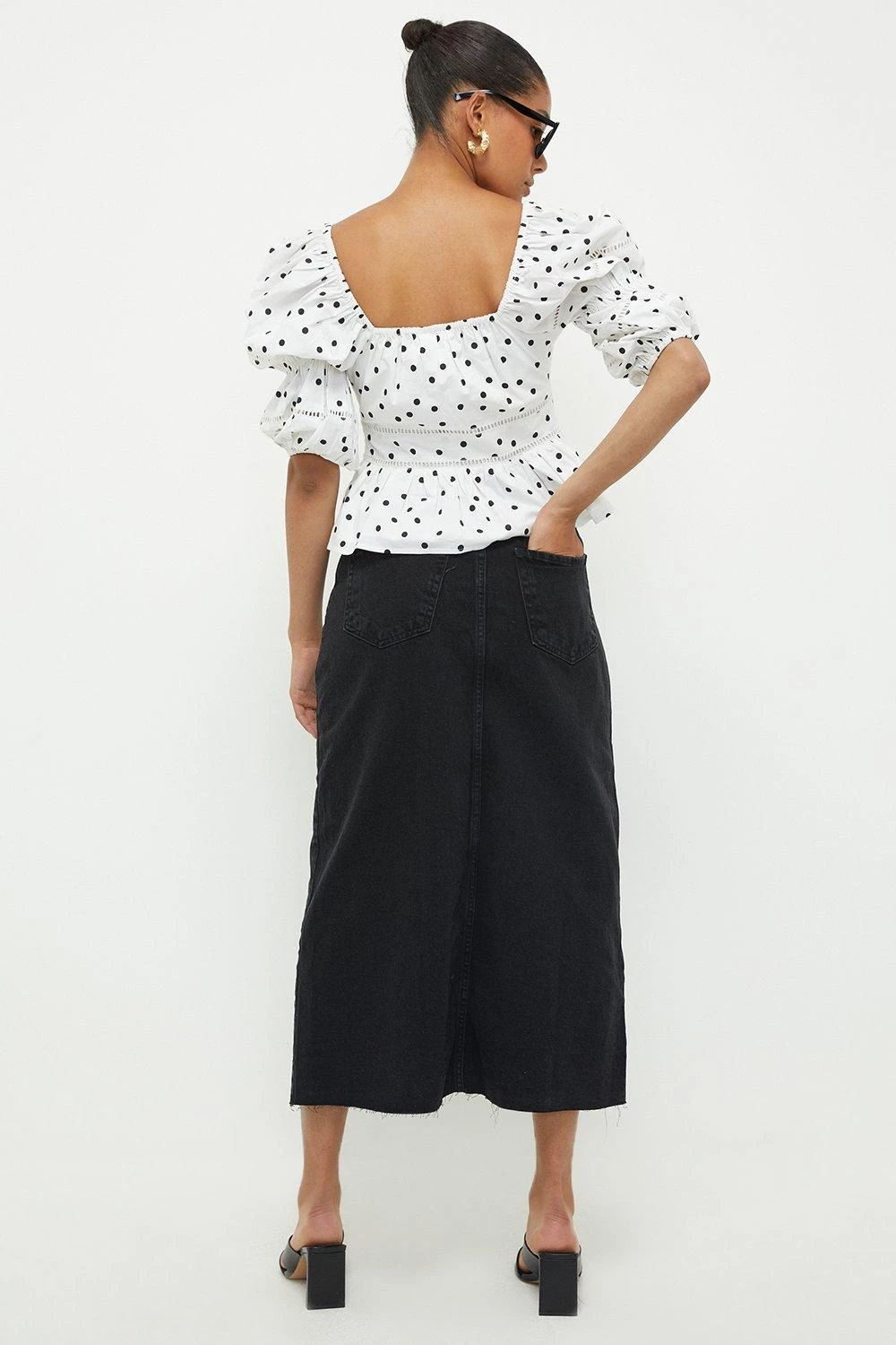 Dorothy Perkins Midaxi Denim Skirt 5 Dorothy Perkins Midaxi Denim Skirt - Image 3