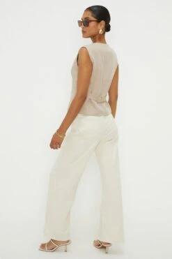 Dorothy Perkins Wide Leg Jeans -Perkindo Store bqq12584 ecru xl 2