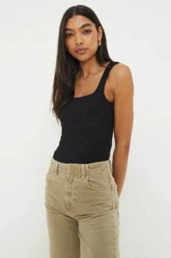 Dorothy Perkins Double Layer Square Neck Vest