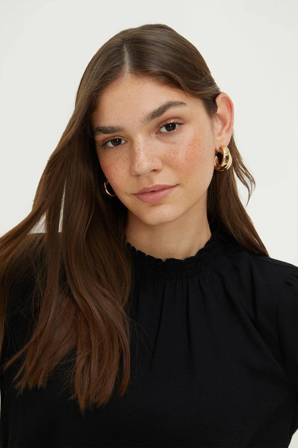 Dorothy Perkins Shirred Hem Short Sleeve Blouse 4 Dorothy Perkins Shirred Hem Short Sleeve Blouse - Image 2