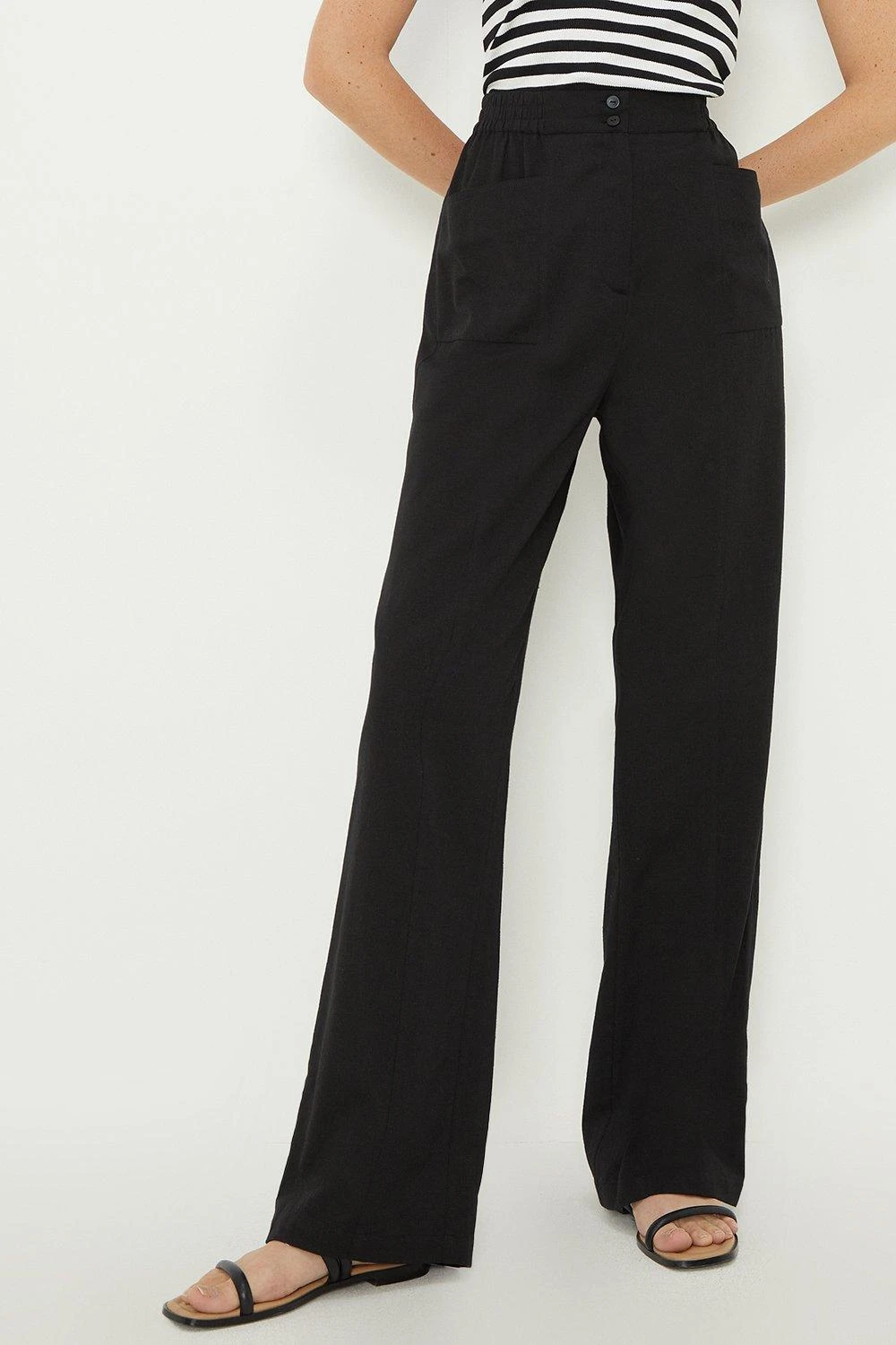Dorothy Perkins Tall Straight Leg Pocket Trouser 4 Dorothy Perkins Tall Straight Leg Pocket Trouser - Image 2