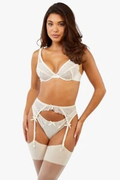 Playful Promises Ellery Pearl Suspender Belt 9 Playful Promises Ellery Pearl Suspender Belt -Perkindo Store m5053596590405 rose xl 3