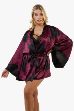 Playful Promises Florence Oversized Floral Kimono